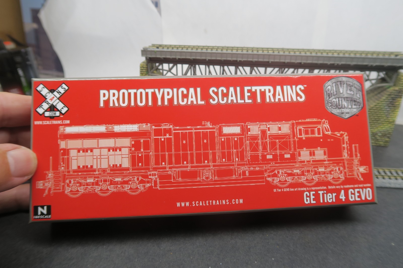 SCALETRAINS RIVET COUNTER N SCALE SXT30675 GE TIER 4 UNION PACIFIC ET44AC #2669!