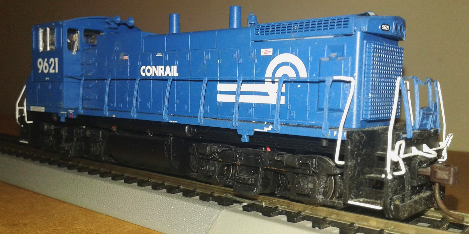 HO SCALE ATLAS MASTER SILVER EMD MP15DC CONRAIL #9621 NO BOX