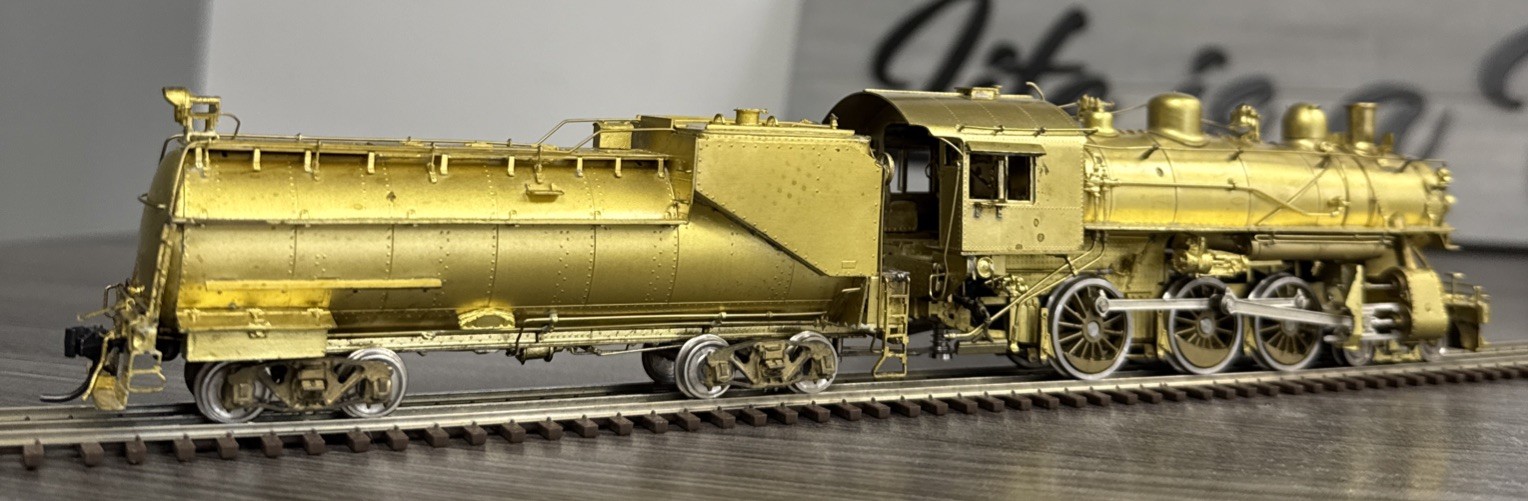 Precision Scale Co. HO Brass #PSC-15614 Ten Wheeler Southern Pacific 4-6-0 T-28