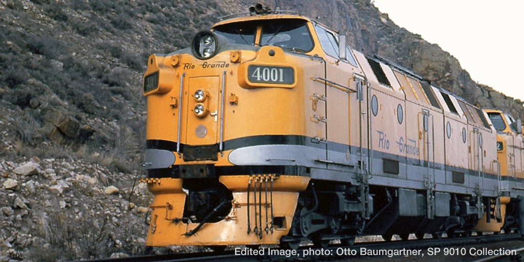 PIKO HO Scale ~ Krauss-Maffei ML4000 Denver & Rio Grande #4003 DCC Sound ~ 97819