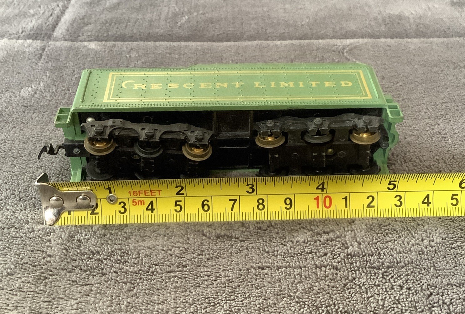 HO SCALE MANTUA CRESCENT LIMITED 12 WHEEL LONG HAUL COAL TENDER PARTS REPAIR RES