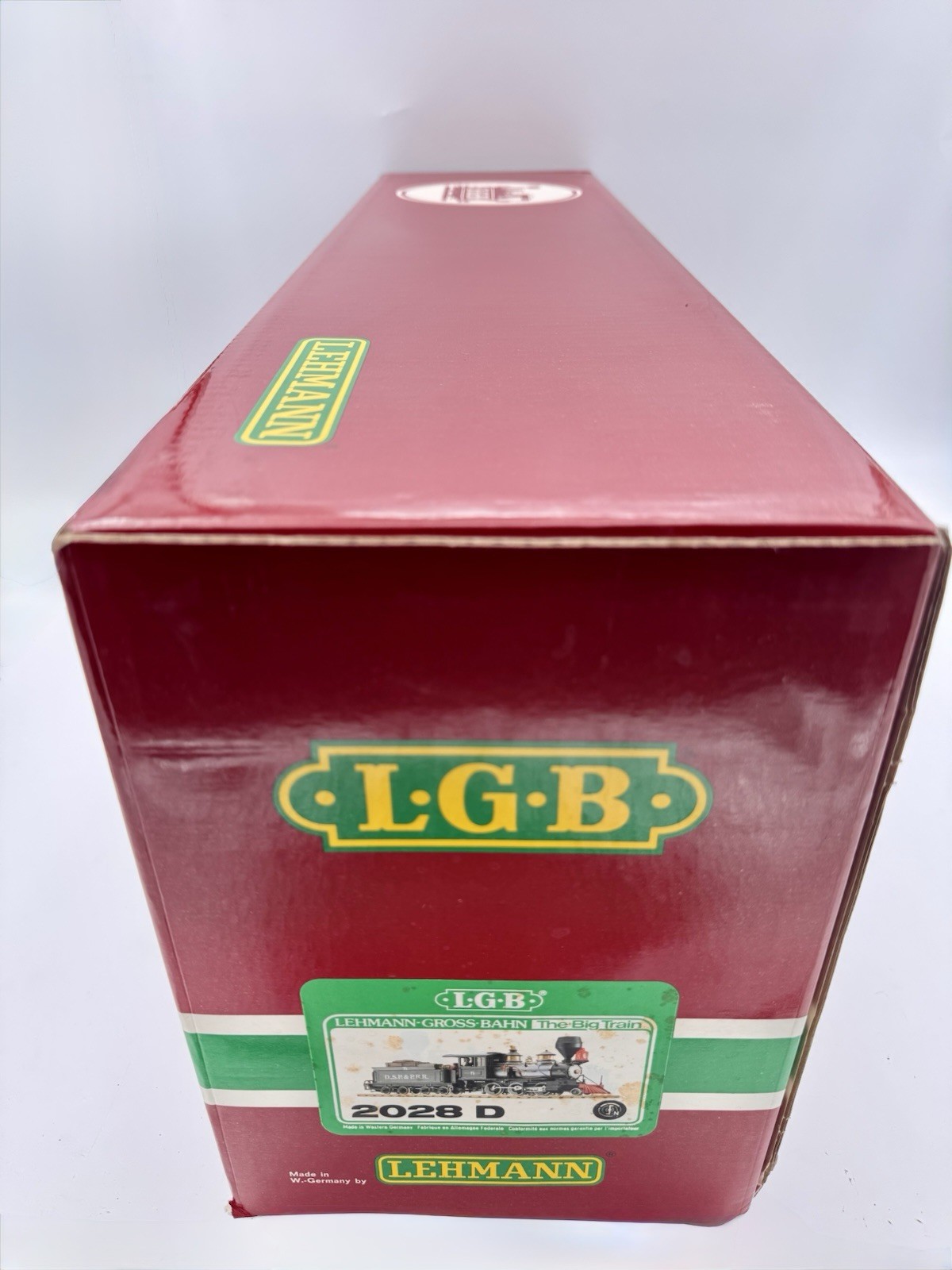 LGB 2028D DSP&PRR Mogul Steam Locomotive