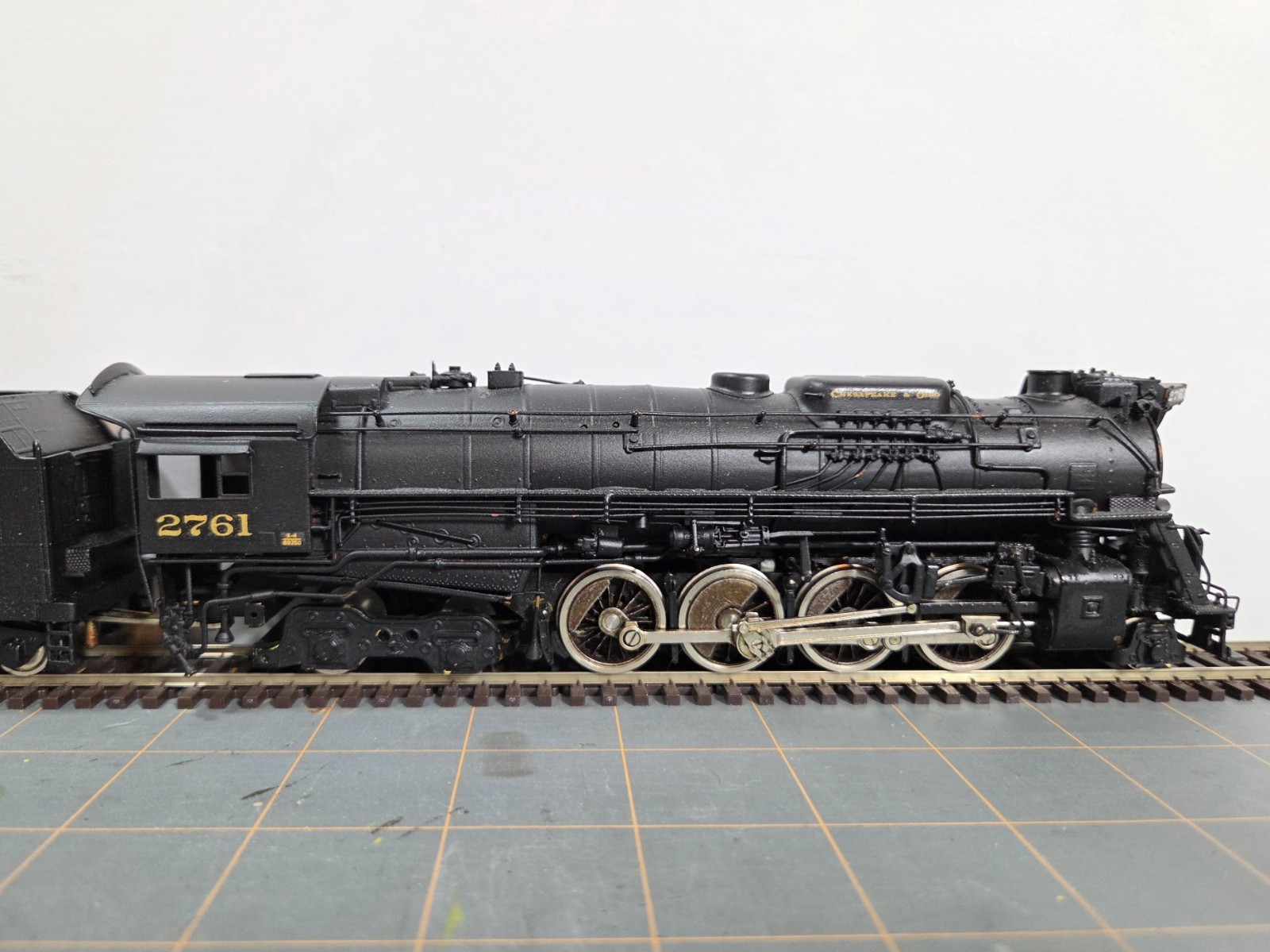 Chesapeake & Ohio 2-8-4 – K-4 Class – Pacific Fast Mail – HO Brass Locomotive
