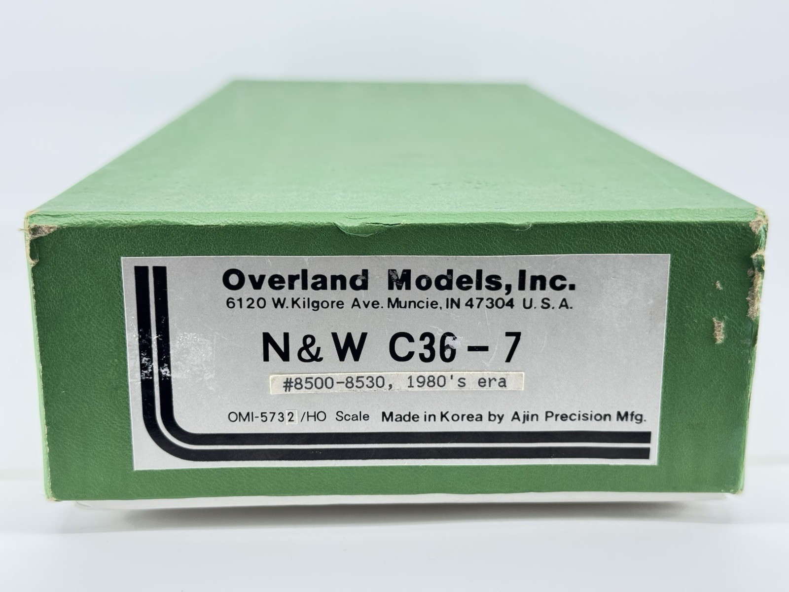 HO Overland Models OMI 5732 Brass Norfolk & Western C36-7 Diesel Locomotive N&W