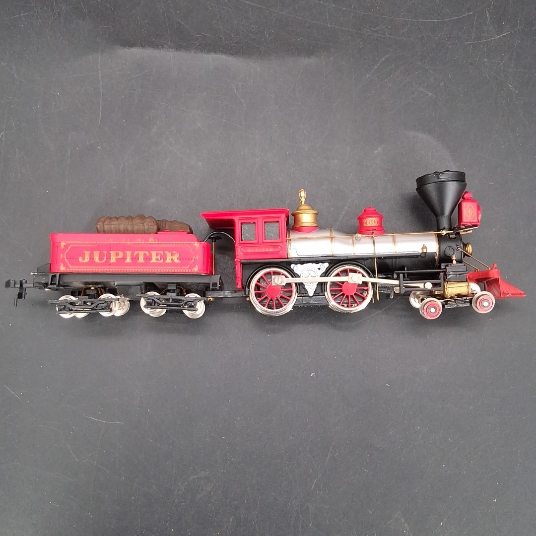 Vintage Bachman The Old Timer Train Set Lighted 4-4-0 Locomotive & Tender