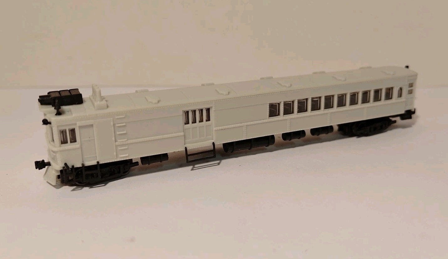 N Scale Bachmann Spectrum 81452 EMC Gas-Electric Doodlebug Unlettered Unpainted