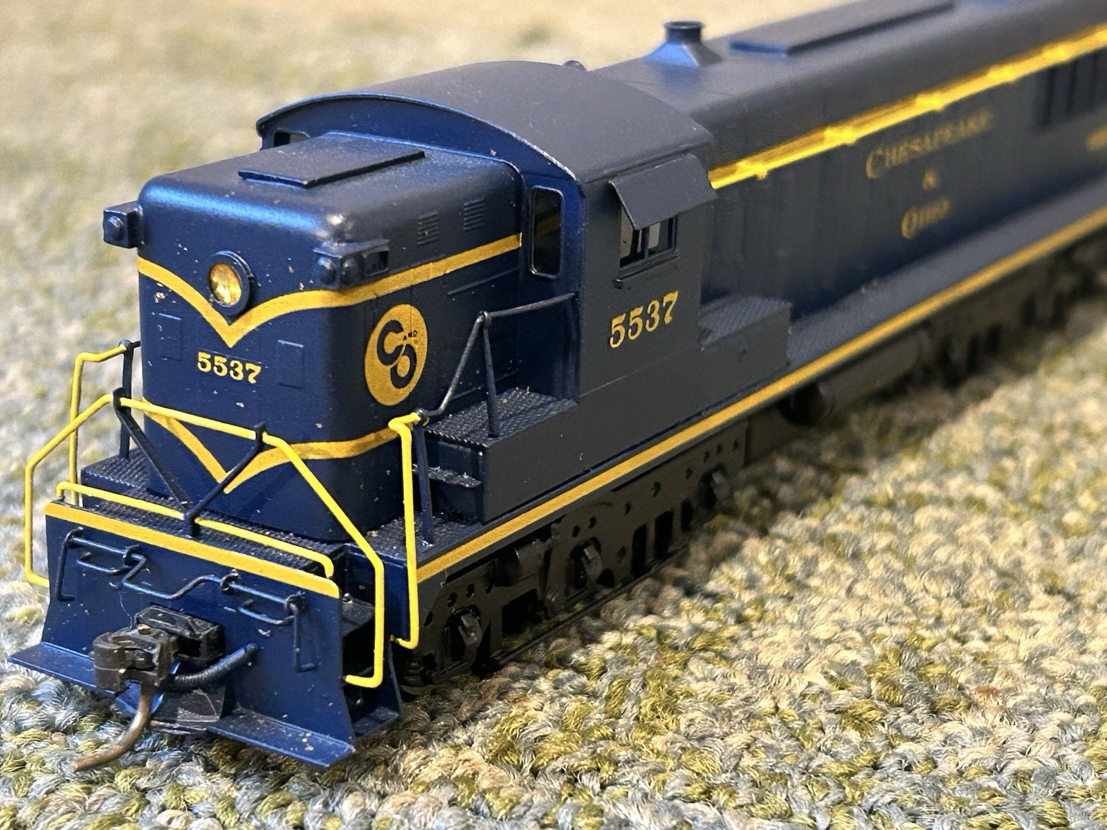 Hallmark Models Ho Brass Baldwin AS-16 Baltimore And Ohio B&O No 5537