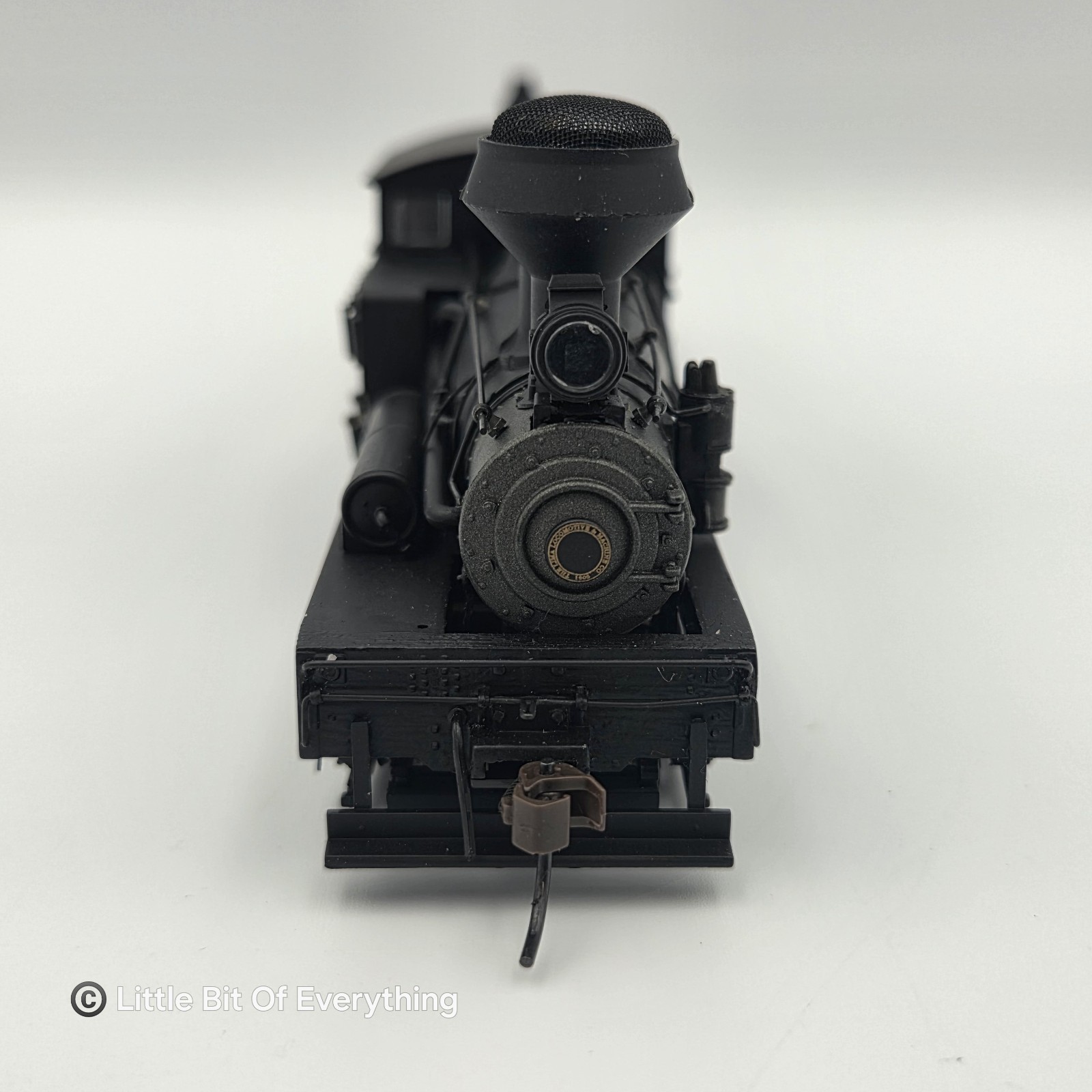 Bachmann Spectrum 80-Ton Three Truck Shay Locomotive Unlettered (Wood Cab) 81901
