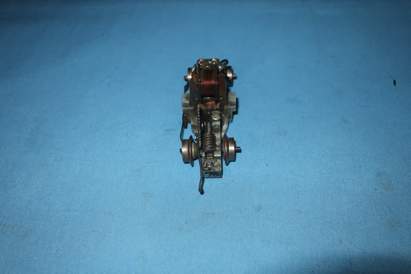 American Flyer #740 Handcar Motor/Chassis. Runs