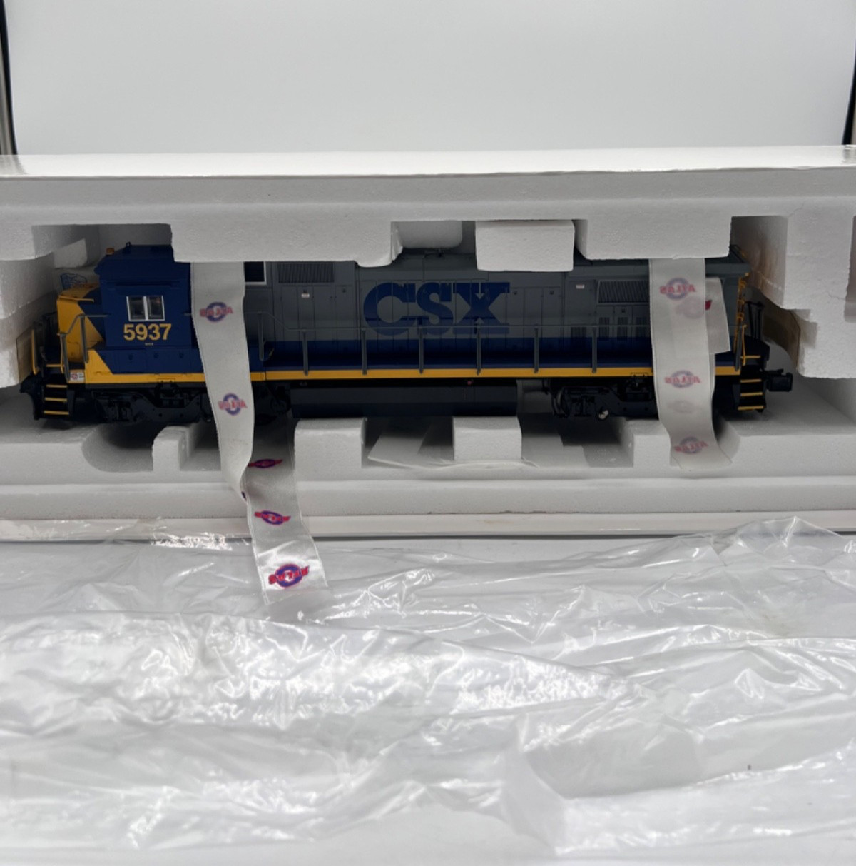 Atlas O 6832-2 CSX 5937 Dash 8-40B Diesel Locomotive TMCC RailSounds 3 Rail