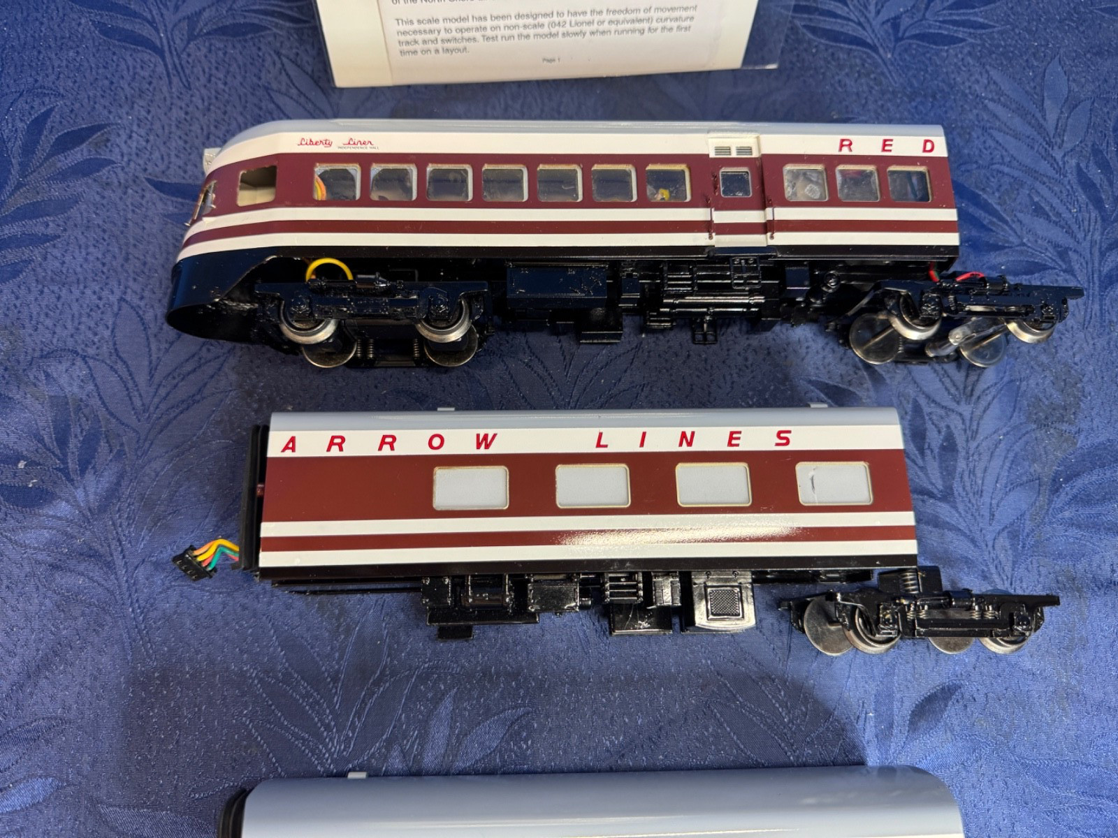 Sunset Models 3 Rail O Brass Red Arrow Lines Libertyliner (3-Rail)