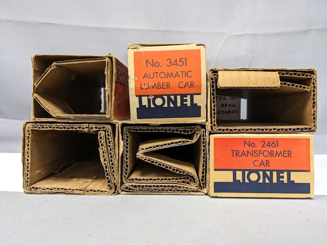 Lionel No.1447WS Steam Locomotive 4 Car Freight Set Circa 1948 O/Boxes C-7+