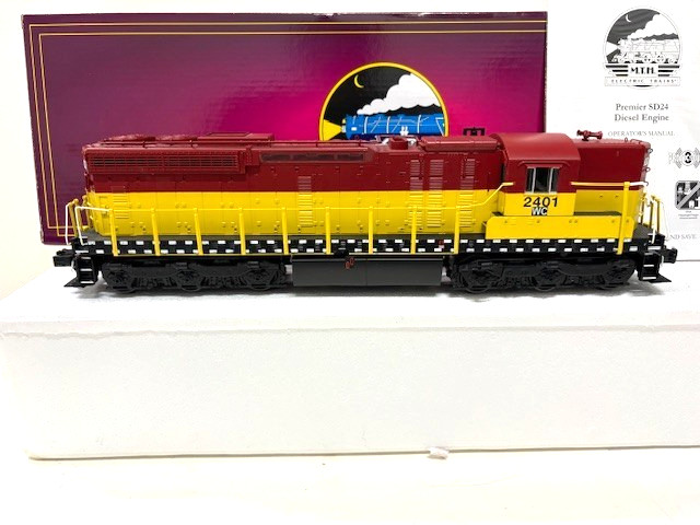 MTH PREMIER 20-21329-1 WISCONSIN CENTRAL SD24 #2401 DIESEL W/ PROTO SOUND 3.0