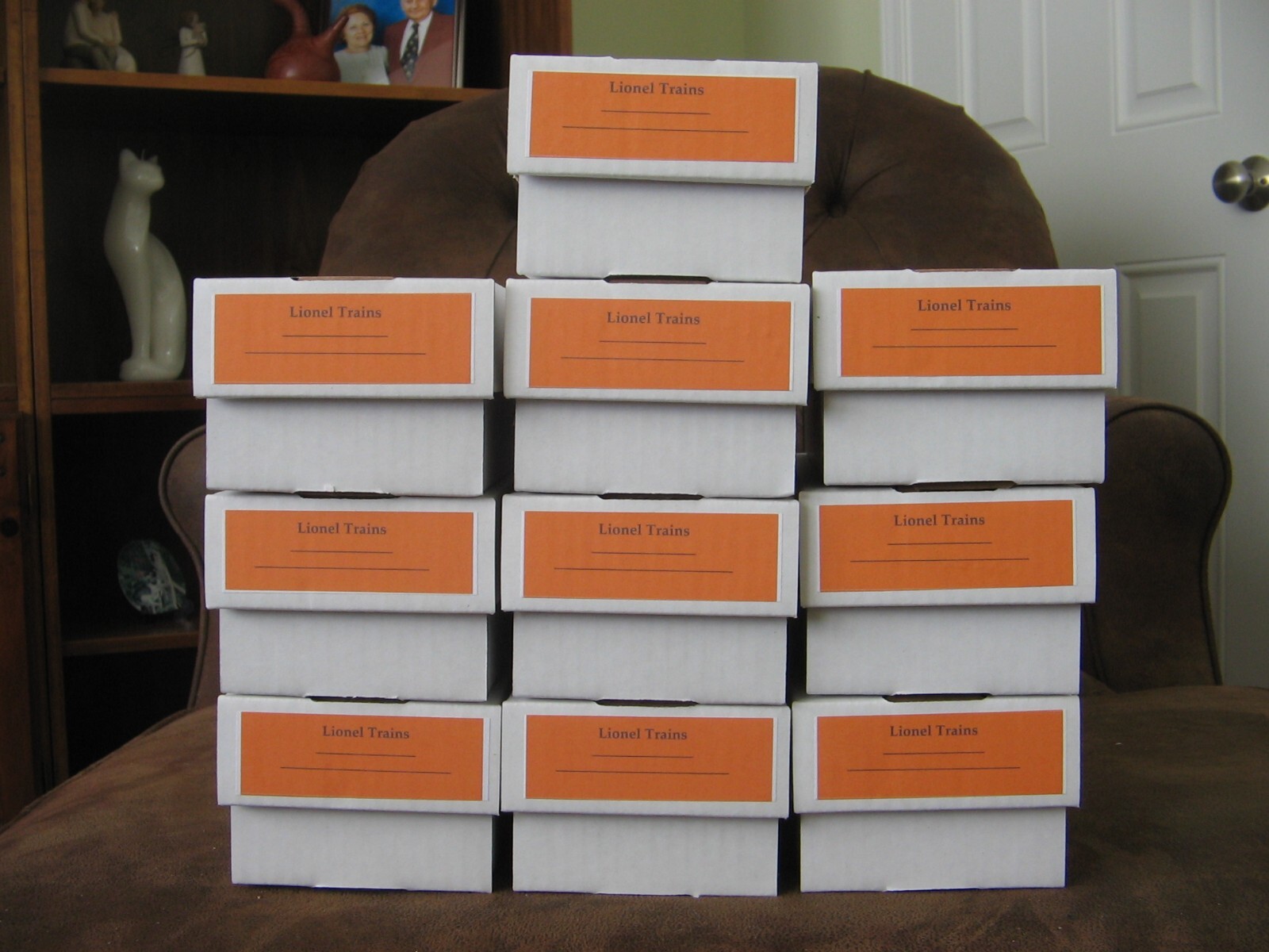 Toy Train Repo Boxes – 10 Pcs. 2 Pc Box With Lid .