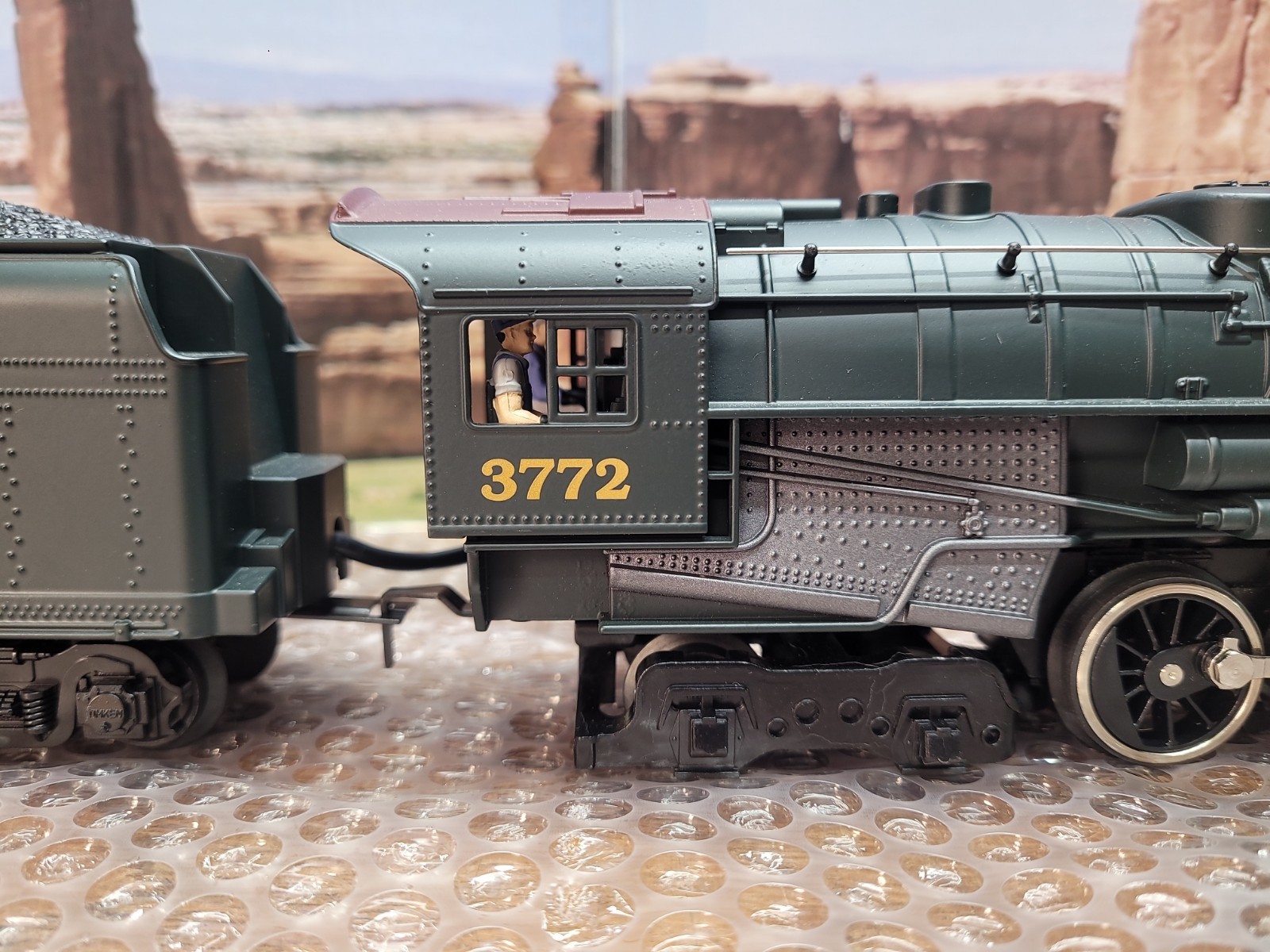 Lionel O Gauge Pennsylvania Berkshire JR Locomotive And Tender Railsounds