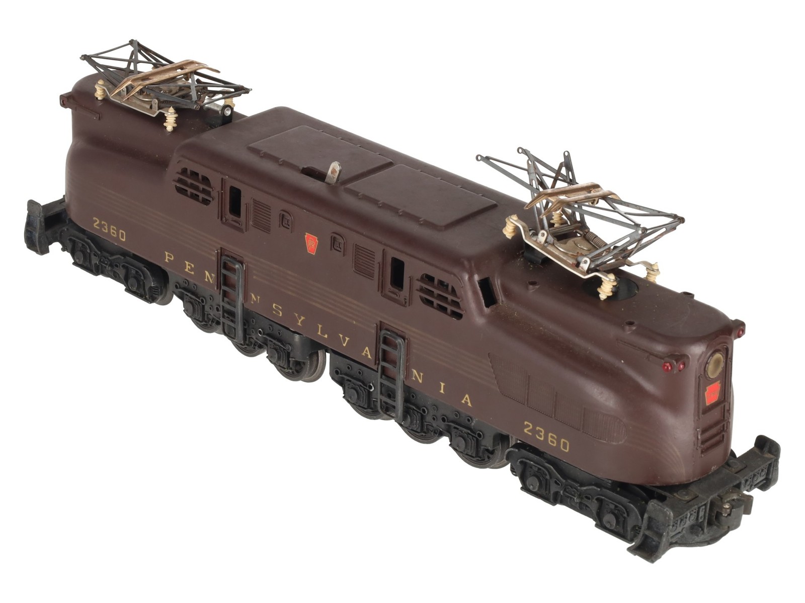 Lionel 2360 Vintage O Pennsylvania 5-Stripe Tuscan GG-1 Electric Locomotive