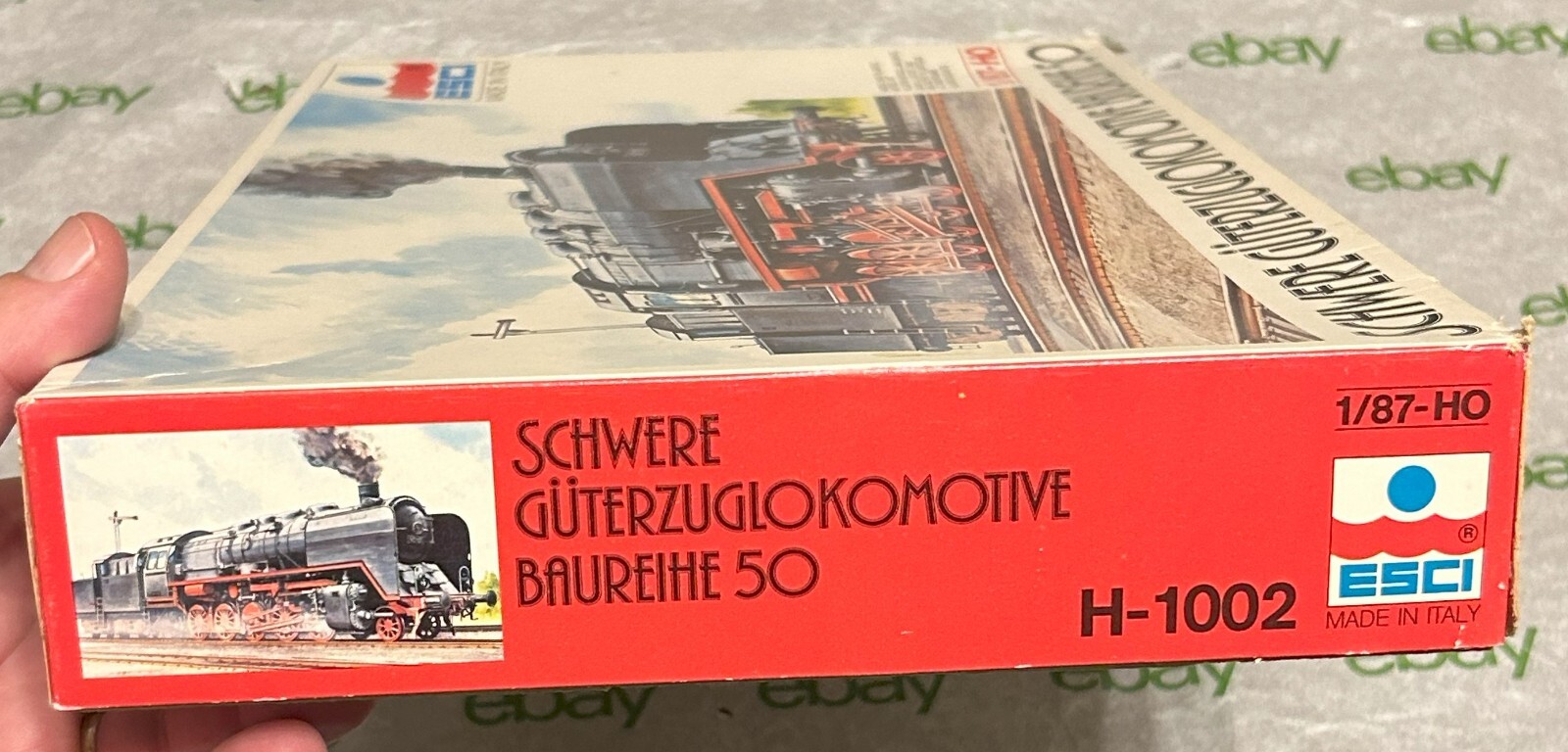 Vintage ESCI Railroad 1/87 HO Model Schwere Guterzuglokomotive Baureihe 50