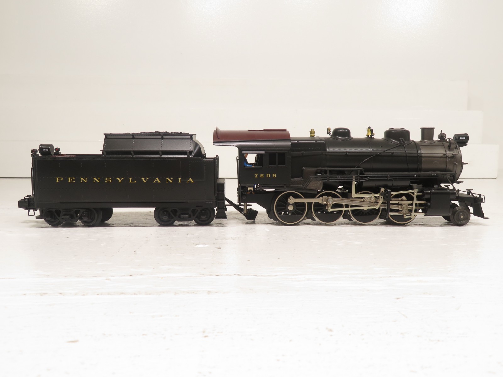 Weaver Brass 3-Rail PRR H-10 Consolidation 2-8-0 #7609 NIB 13125