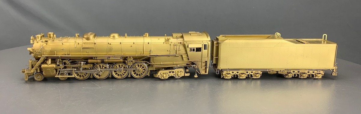 HO Key Brass D&RGW M-68 4-8-4 Northern Steam Locomotive HO7578