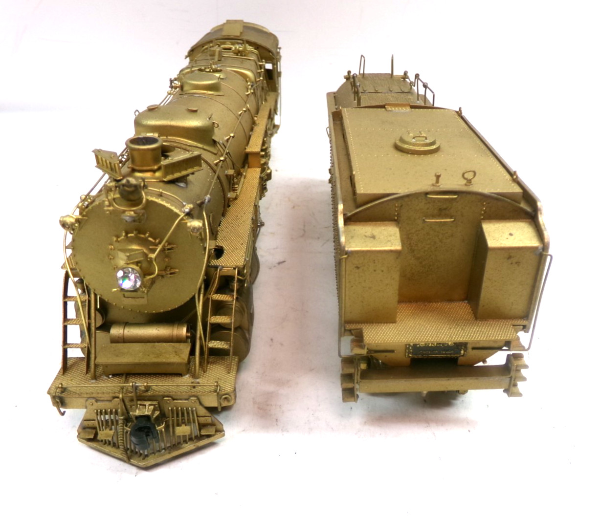 HO Tenshodo brass GN 2-10-2 class Q1 steam engine in original box (lot BB 559)