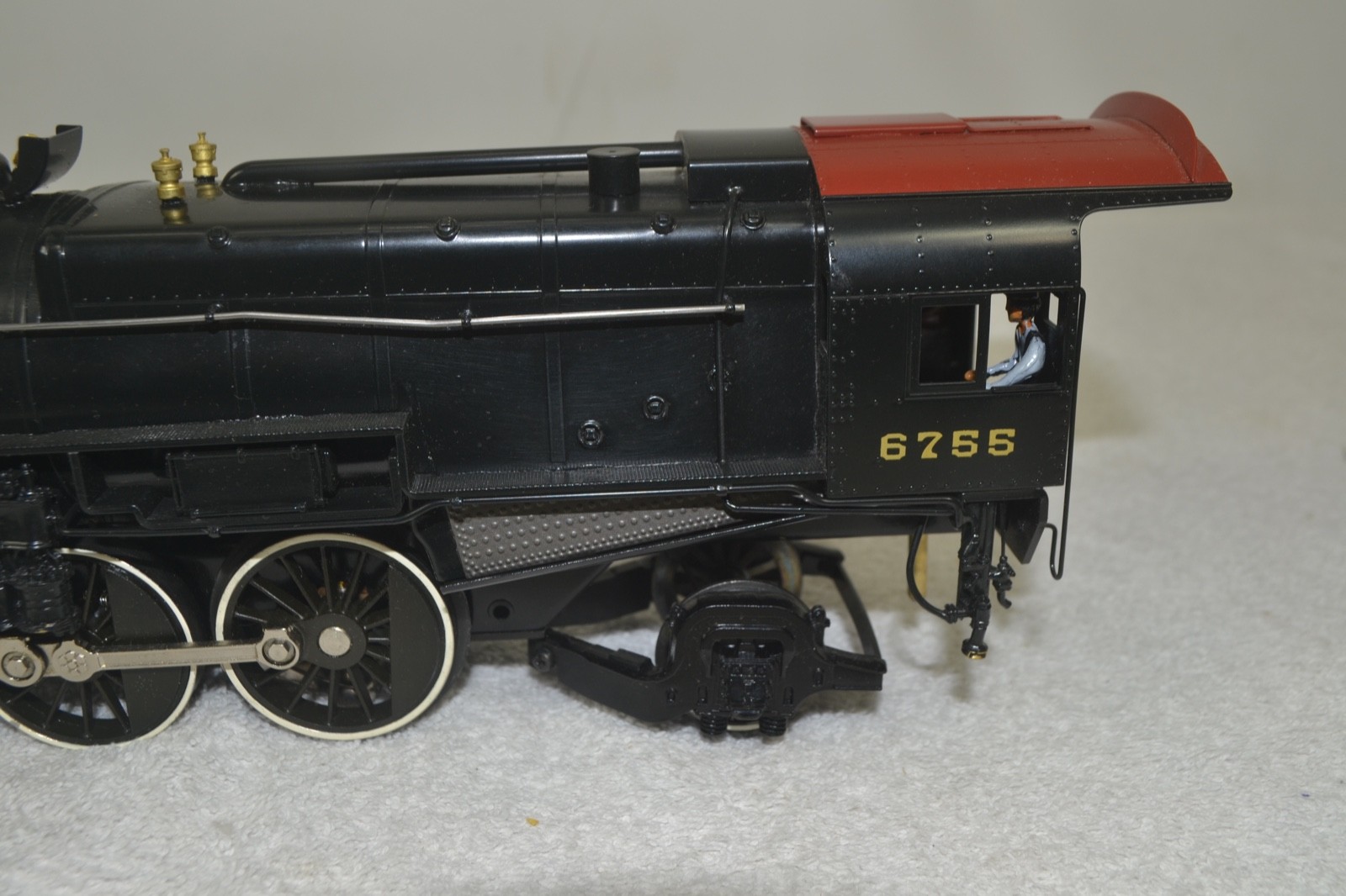 WEAVER O GAUGE BRASS 3 RAIL PENNSYLVANIA M-1A MOUNTAIN LOCOMOTIVE, LN-OB