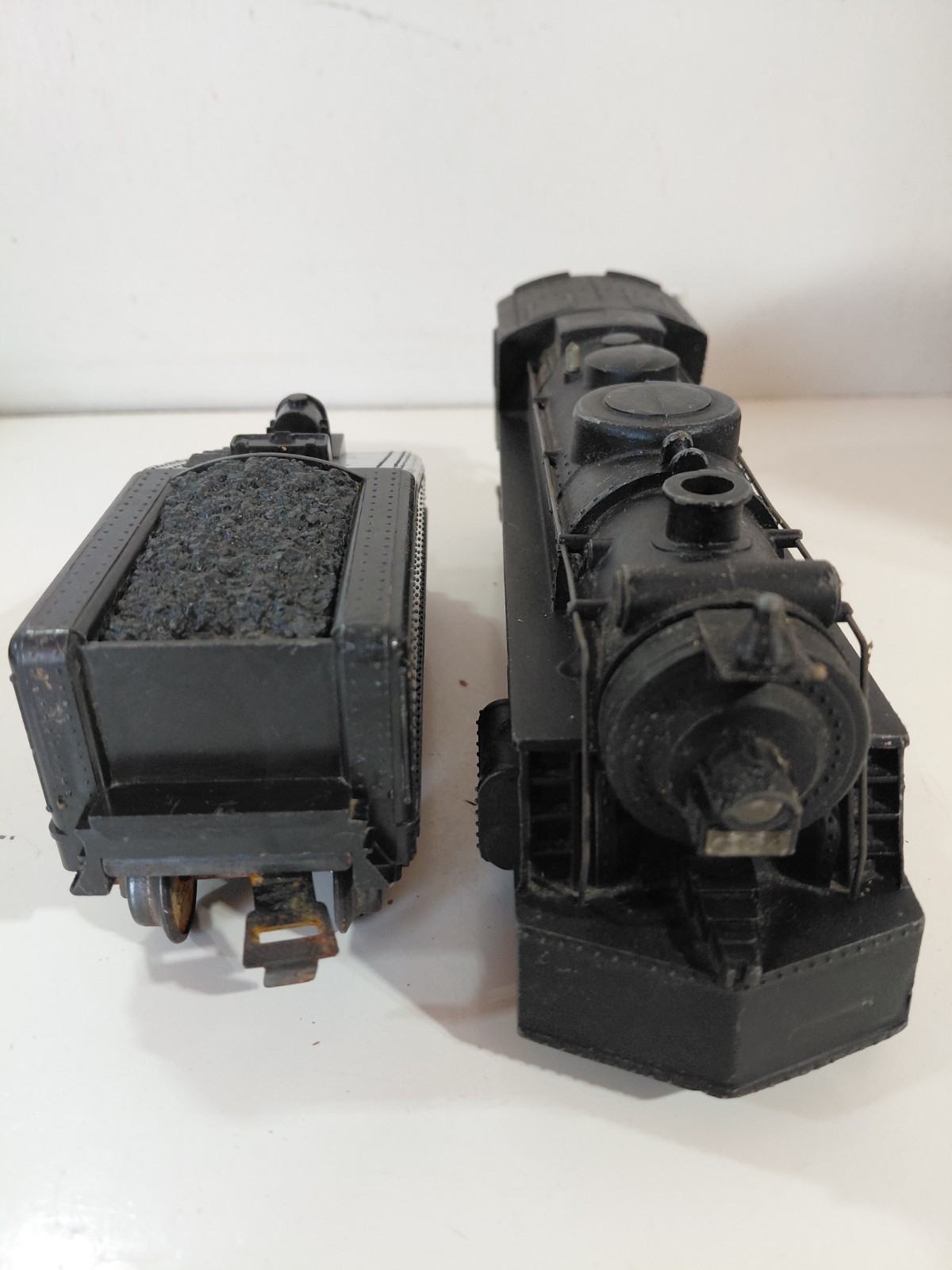 Marx 666 O Gauge Model Railroad Steam Engine 2-4-2 w/New York Central Tender