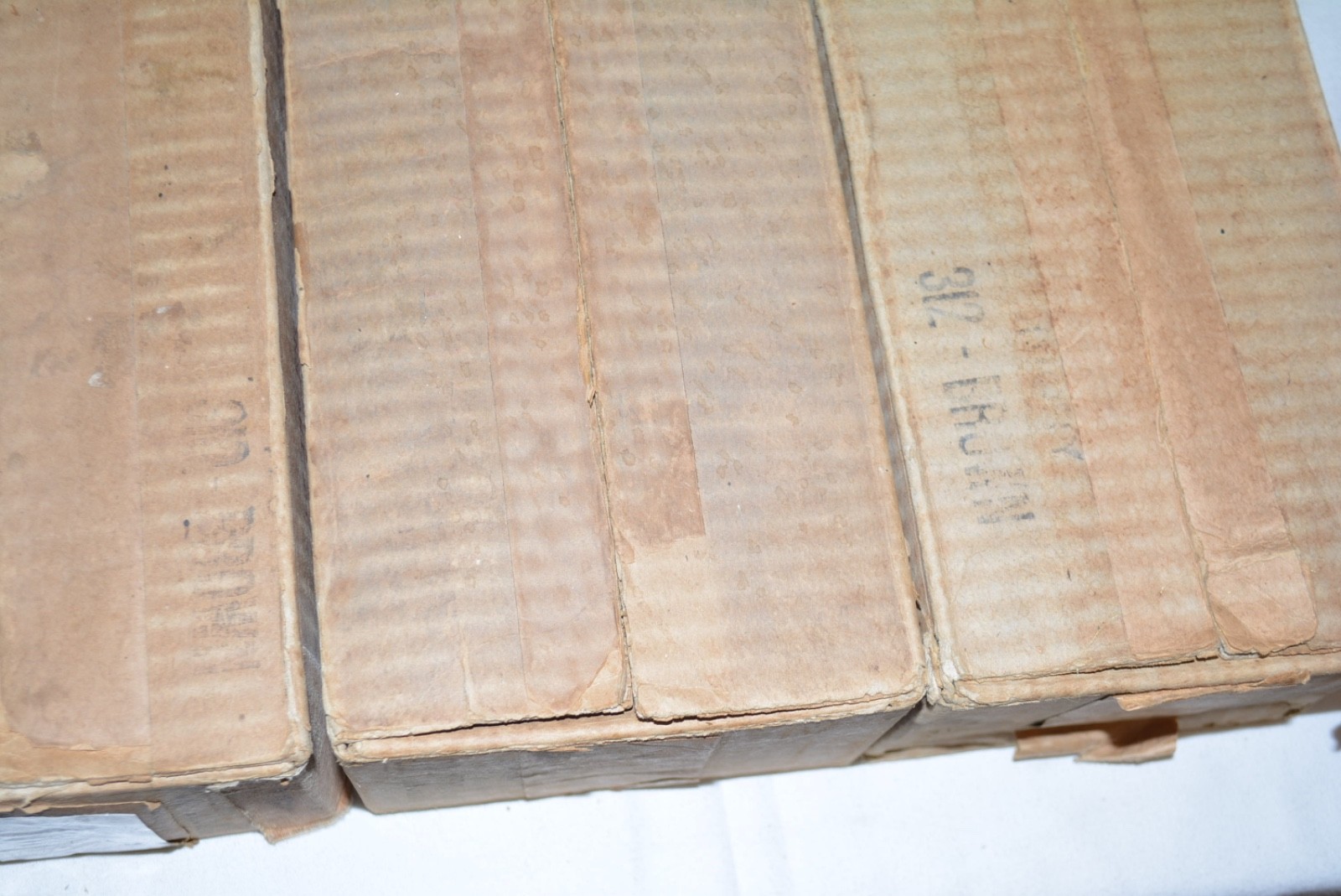 Lionel Prewar Standard Gauge, 309, 310, 312 Baby State Set Cars, Boxes, BCH