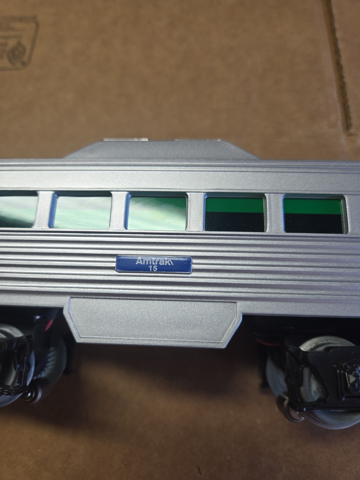 RMT AMTRAK POWERED RDC RAIL DIESEL ENGINE PASSENGER CAR – O GAUGE LIONEL TRAIN