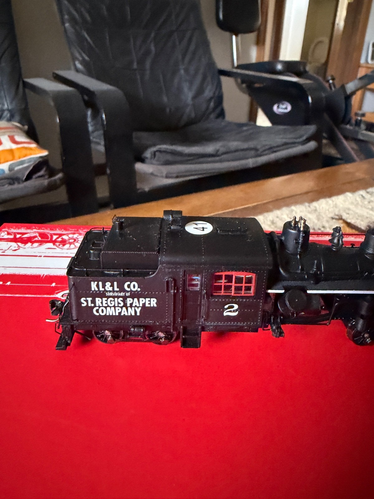 Rivarossi HO KL&L Co. #2 2-Truck Heisler DCC/SOUND/WARR. #41