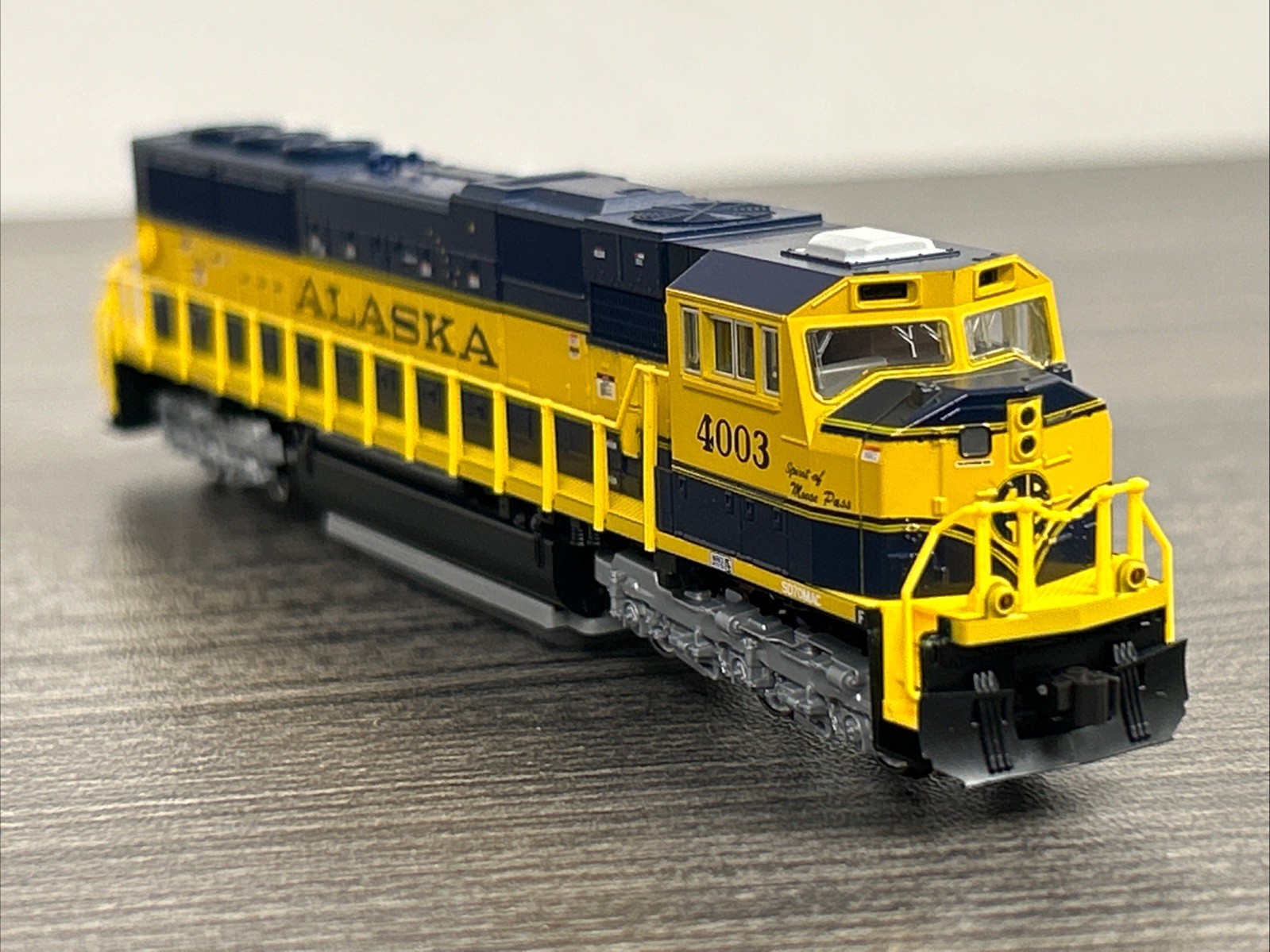 KATO N Scale #176-6410-DCC EMD SD70MAC Locomotive Alaska RR #4003 w/DCC NIB – CC