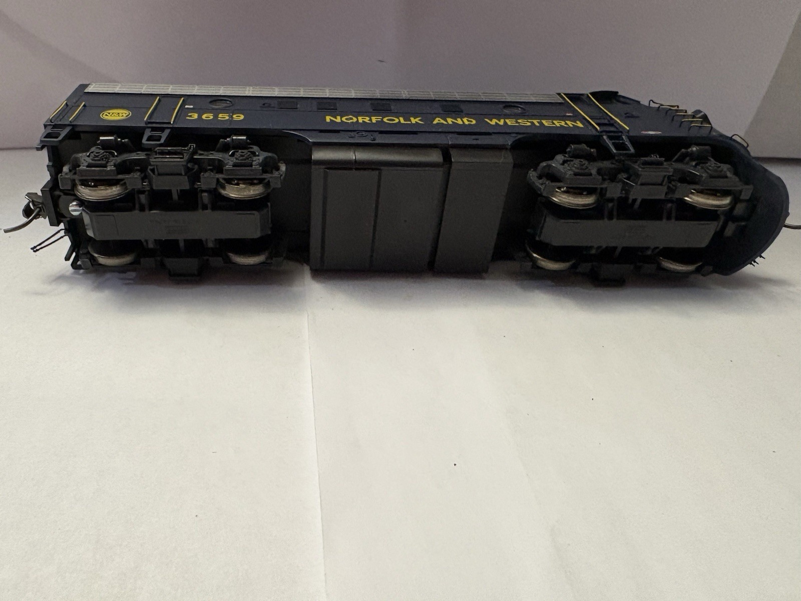 Norfolk And Western HO Scale Locomotive 3659 Tested And Runs