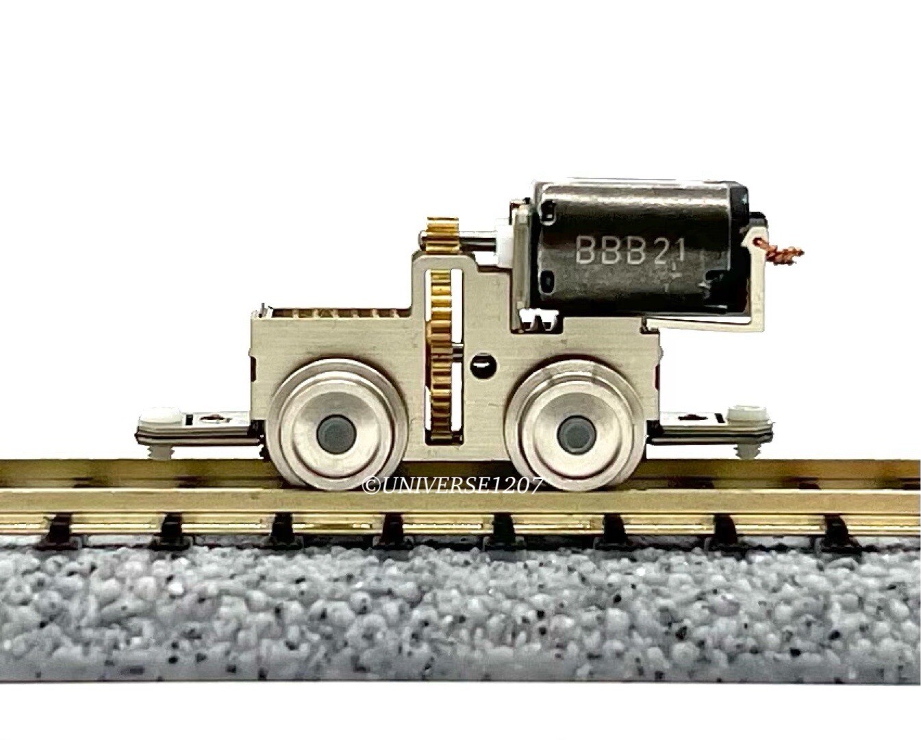 N/HOn30/HOe/009/O9 Scale Aru-Model Locomotives Power Drive Chassis D5.2mm H0e
