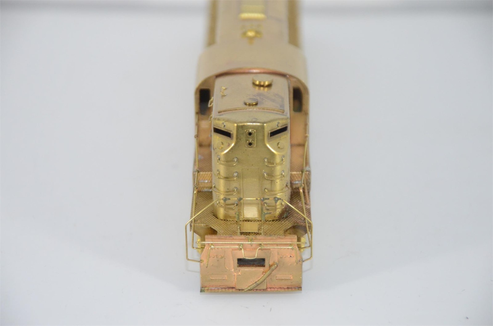 Alco HO Brass DL-600B High Hood Locomotive D-114 Made In Japan W/Box