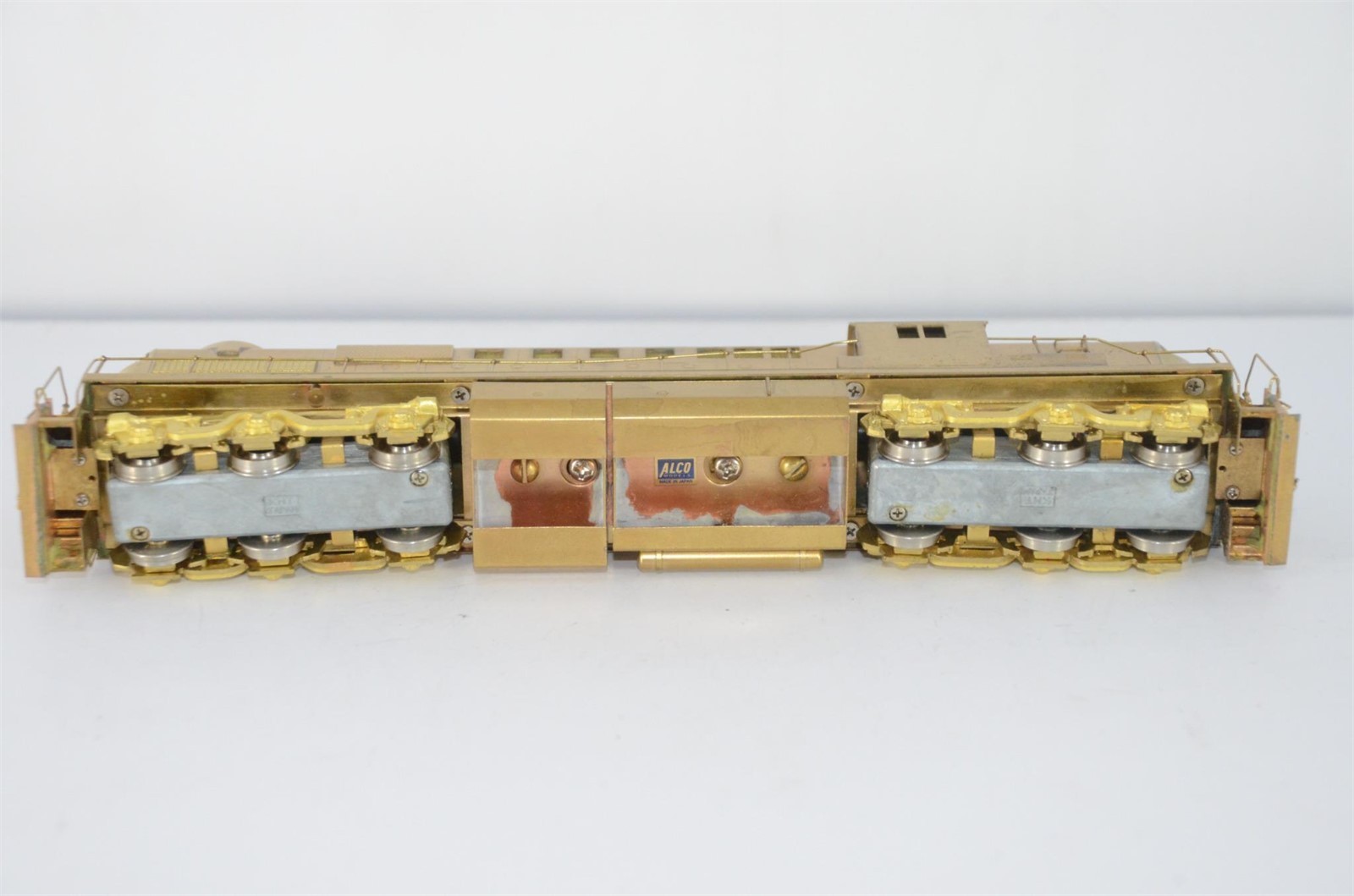 Alco HO Brass DL-600B High Hood Locomotive D-114 Made In Japan W/Box