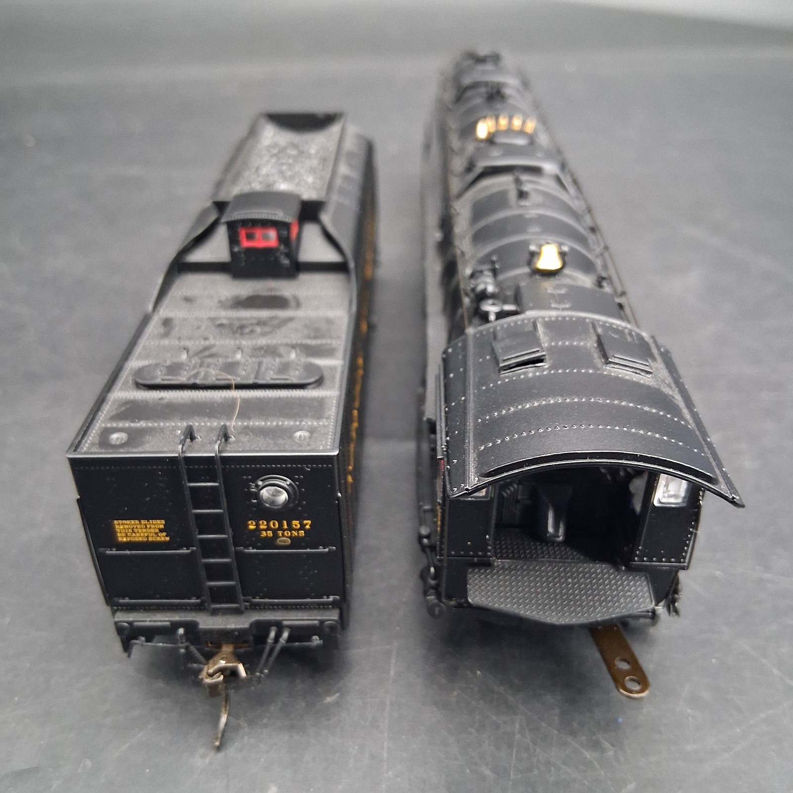 READ Broadway Limited Blueline 5200 N&W Class A 2-6-6-4 #1235 Tender HO Norfolk