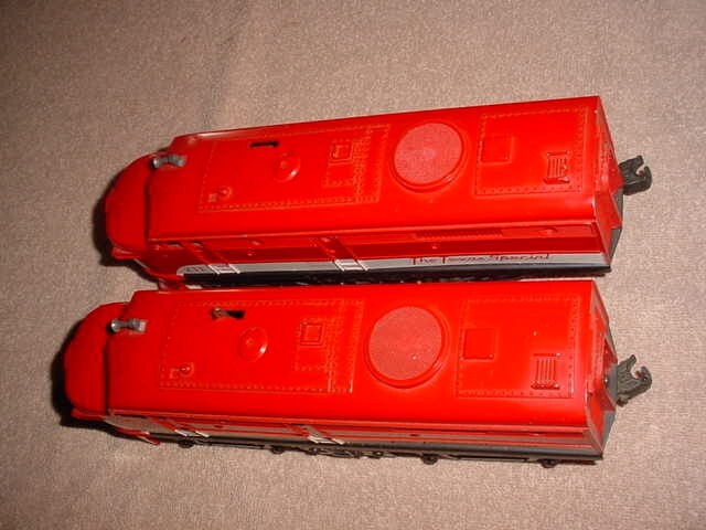 Lionel Texas Special AA engine & Dummy units BOTH #211 0-027