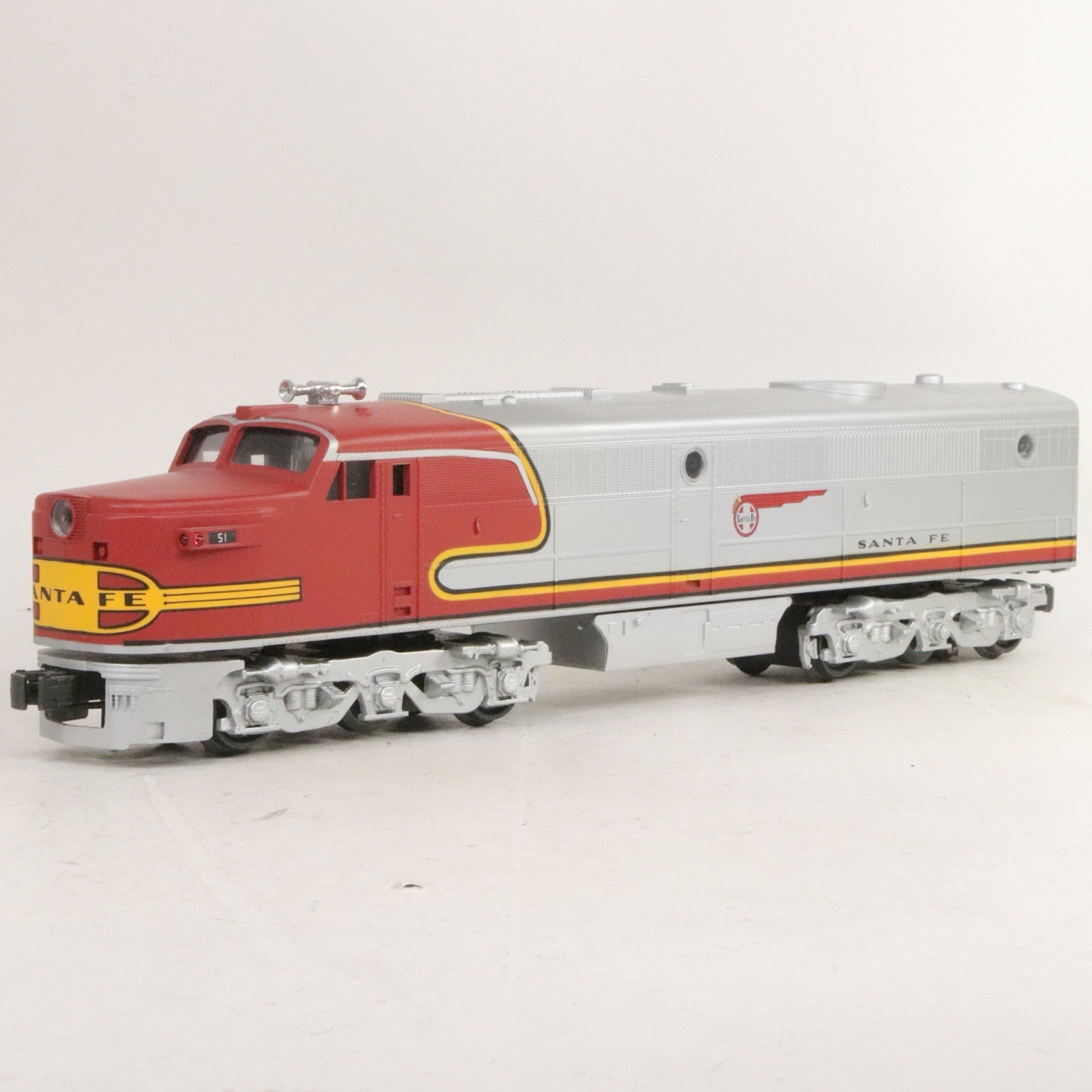 Williams O Gauge Santa Fe ATSF #51 #51B #52 PA-1 A-B-A AC Powered