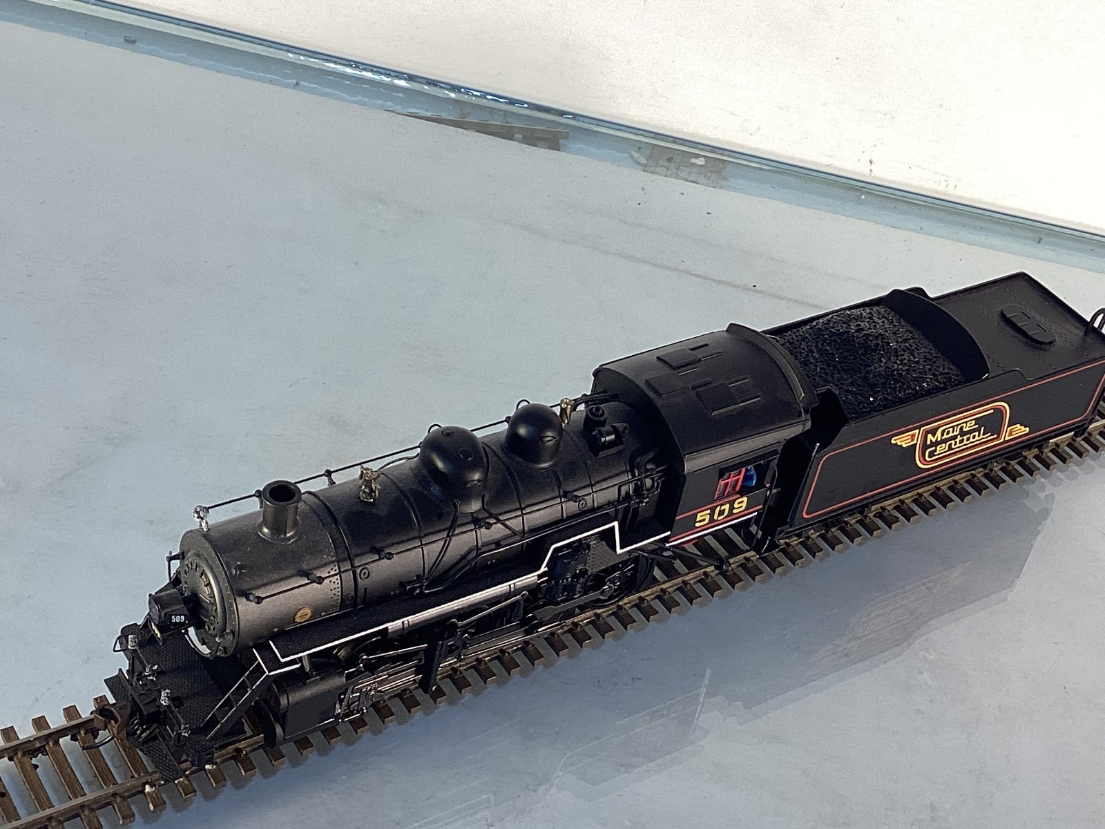 Bachmann Spectrum HO 2-8-0 Maine Central #509, Soundtraxx Sound & Current Keeper