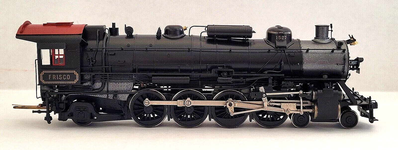 PFM Toby Brass4-8-2 Light Mountain Frisco 1527 Custom Painted by PFM New Tested
