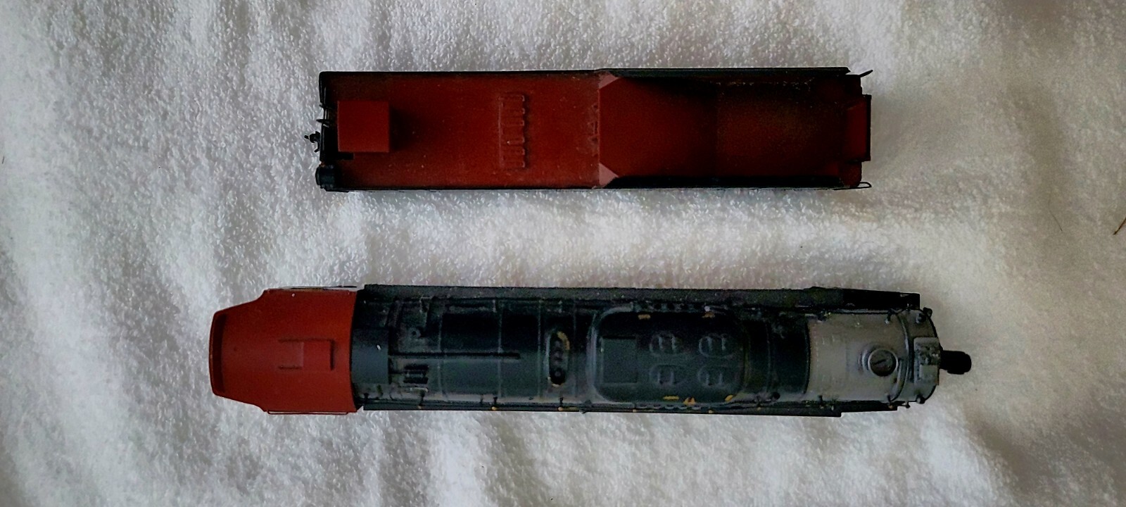 HO Company BRASS Pennsylvania 2-10-4 Class J1 -A Loco and Tender PRISTINE