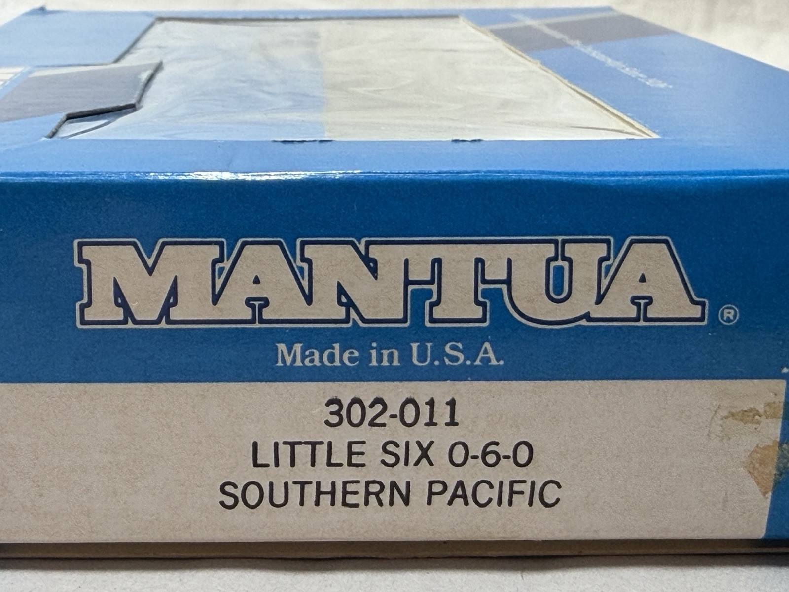 Vintage Factory Sealed Mantua 0-6-0 Little Six Southern Pacific 258 HO 302-011