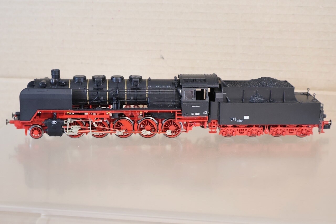 FLEISCHMANN 4181 K DR 2-10-0 CLASS BR 50 849 LOCOMOTIVE BOXED on