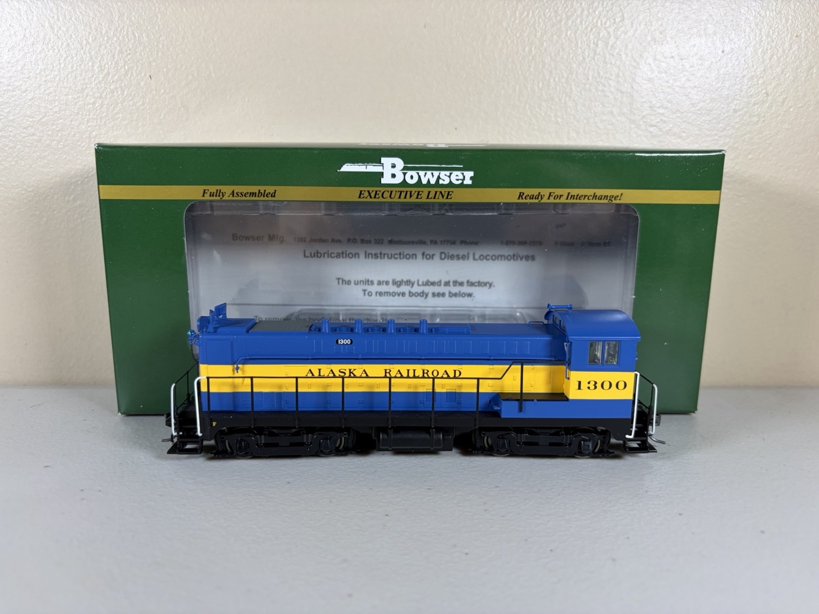 HO Bowser DCC Ready Alaska Baldwin VO-1000 #1300