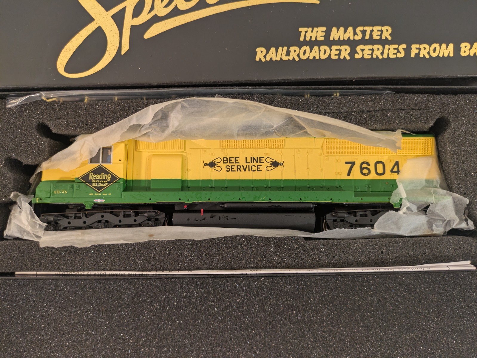 HO EMD SD45 Reading DC NIB NOS #11629