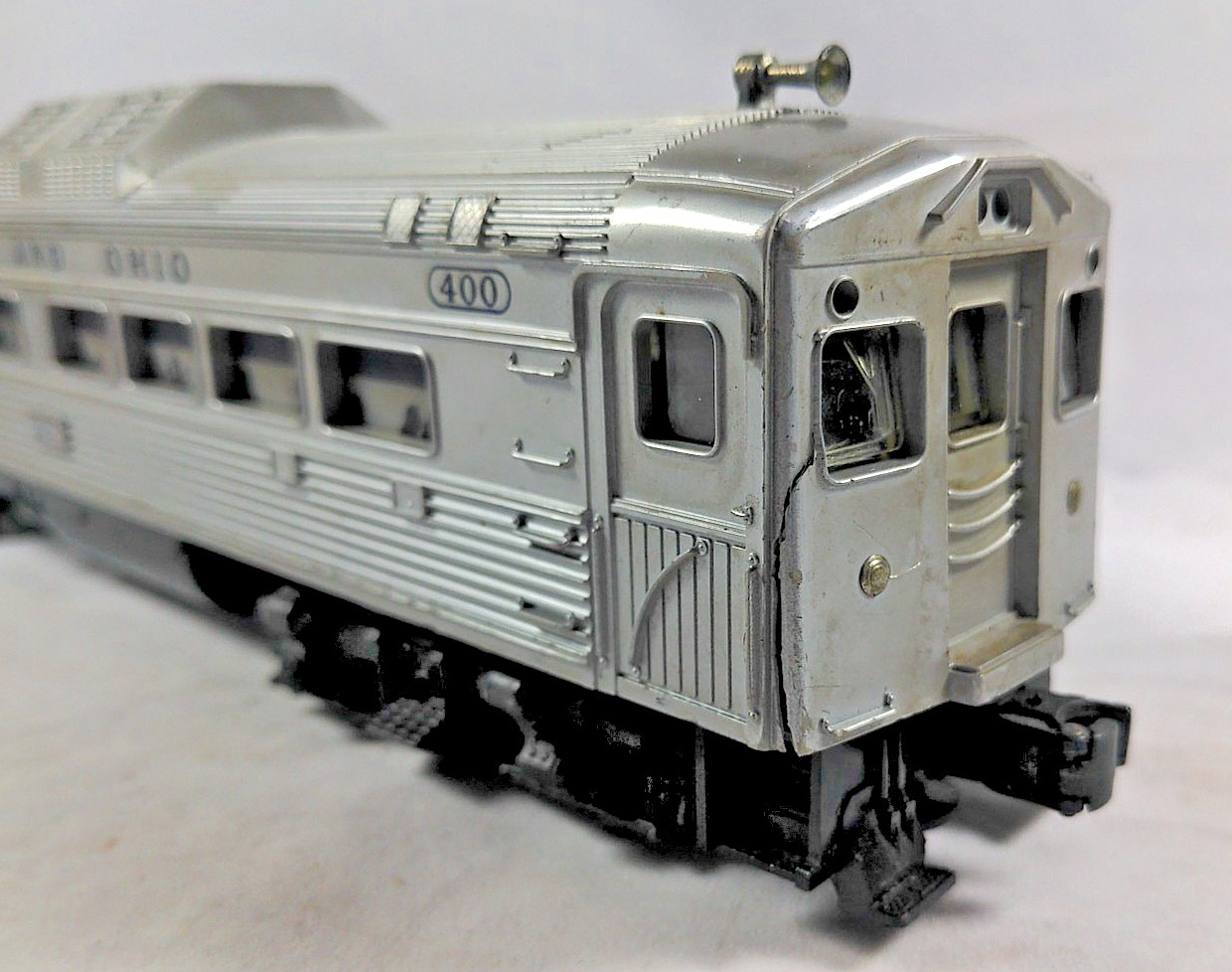 Postwar Lionel Trains 400 Baltimore and Ohio B&O Powered Passenger Budd RDC Unit