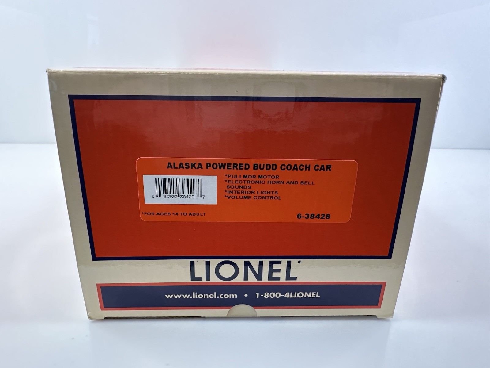 Lionel Trains 6-38428 Alaska Powered Budd Coach Car Silver HTF