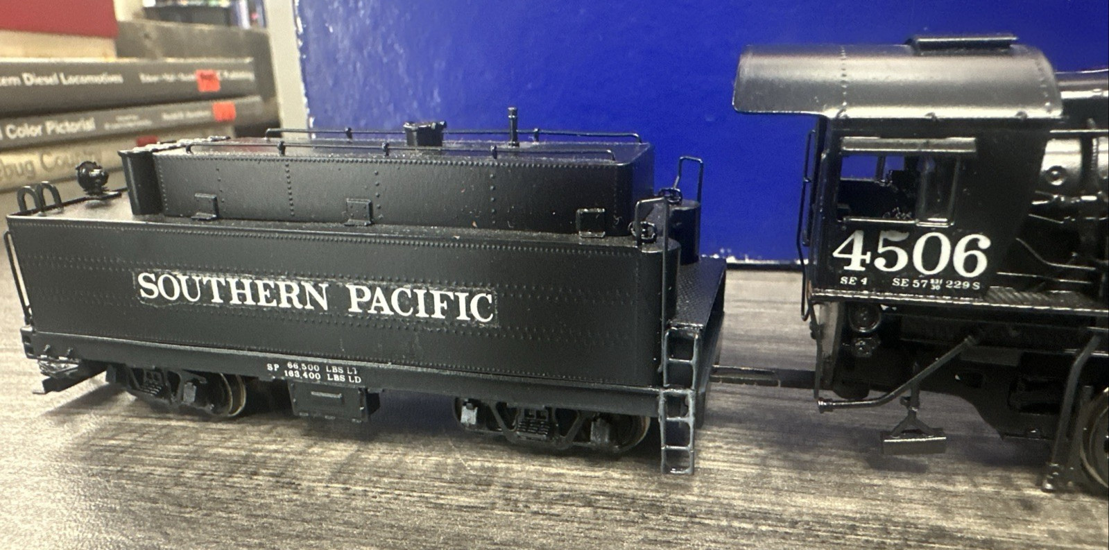 NJ Custom Brass HO #ST-246 Class SE-4 0-8-0 Southern Pacific #4506 Painted Runs!