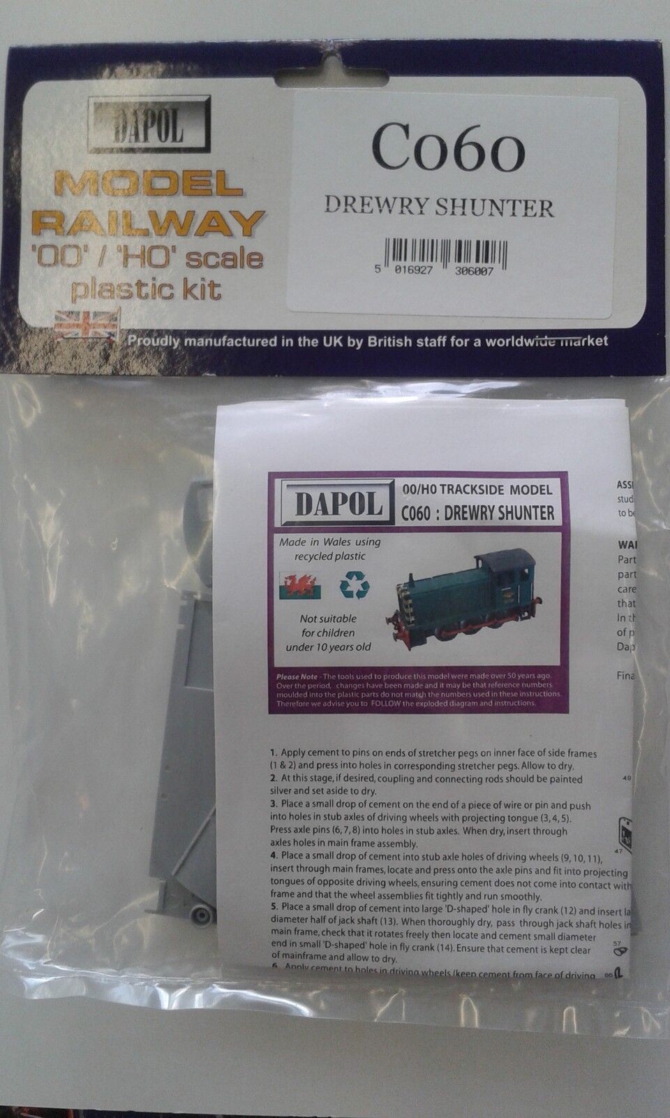 BR Class 04 Drewry Shunter 0-6-0 Diesel loco Dapol Kitmaster C060