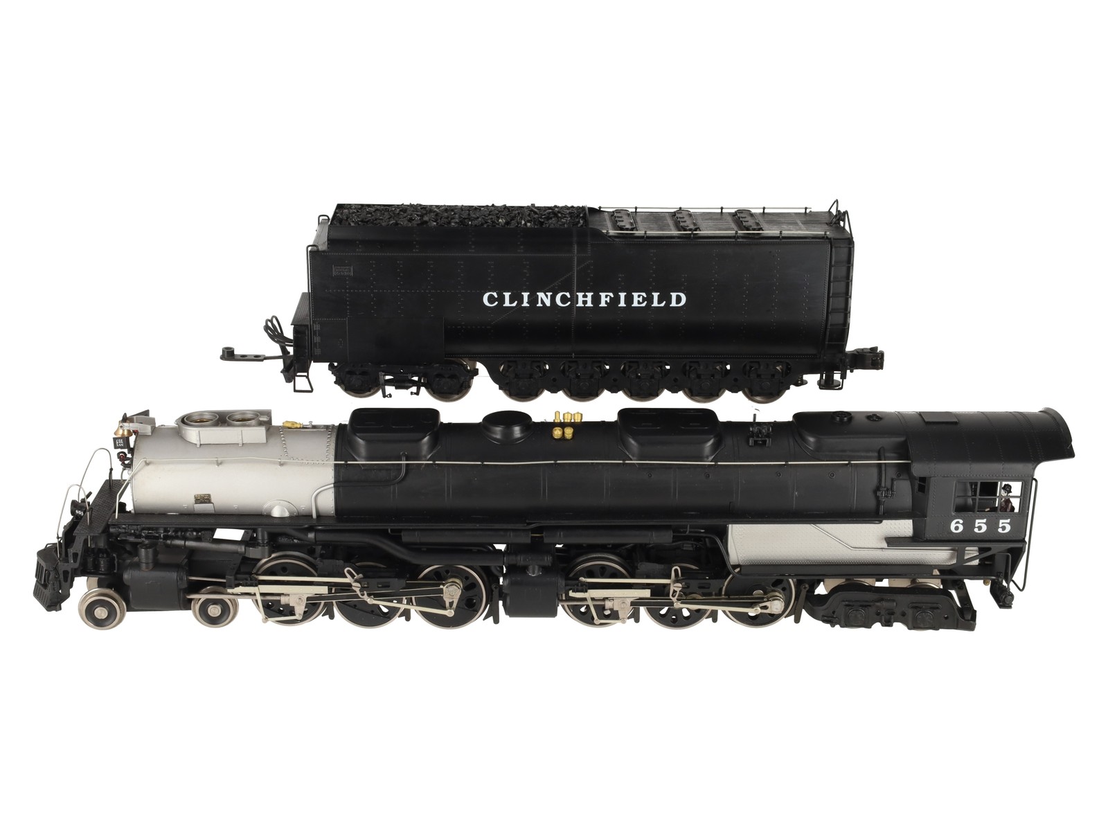 Williams O Brass Clinchfield Challenger BS O5 4-6-6-4 Steam Locomotive & Tender