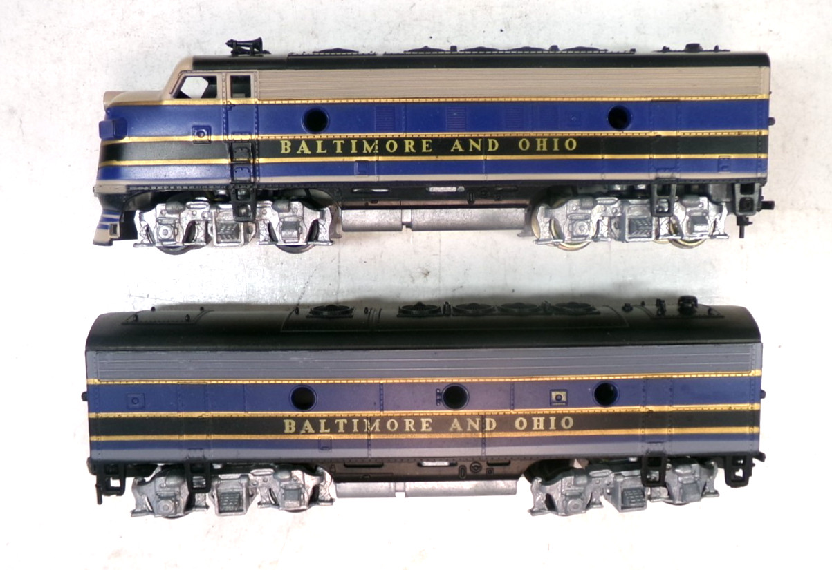 HO Athearn Baltimore & Ohio F7 train set in original box (lot 5218)